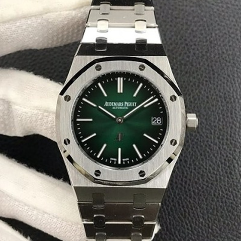 오데마피게 로얄오크 15202 스틸 녹판 39mm