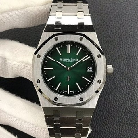 오데마피게 로얄오크 15202 스틸 녹판 39mm